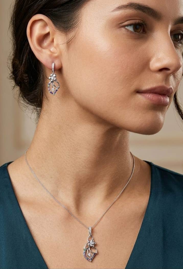 STERLING SILVER WITH CZ