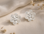 Vanya Bloom Silver Earrings