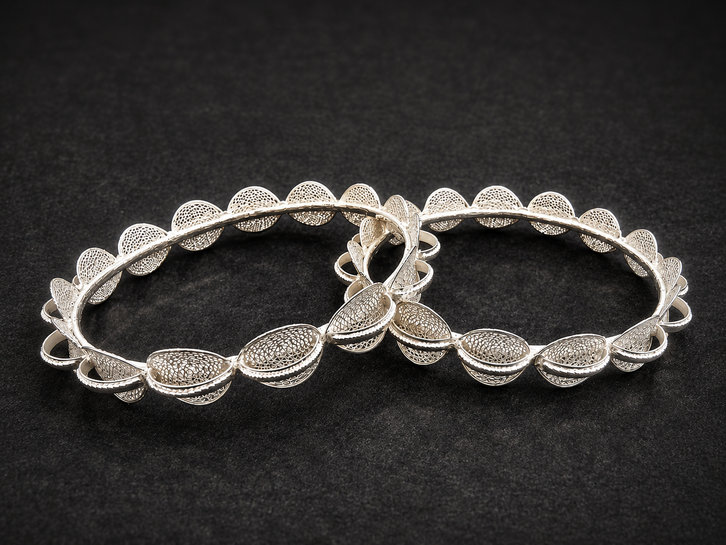 Chitra Silver Tarakshi Bangles