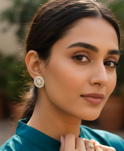 Konark Chakra Earrings
