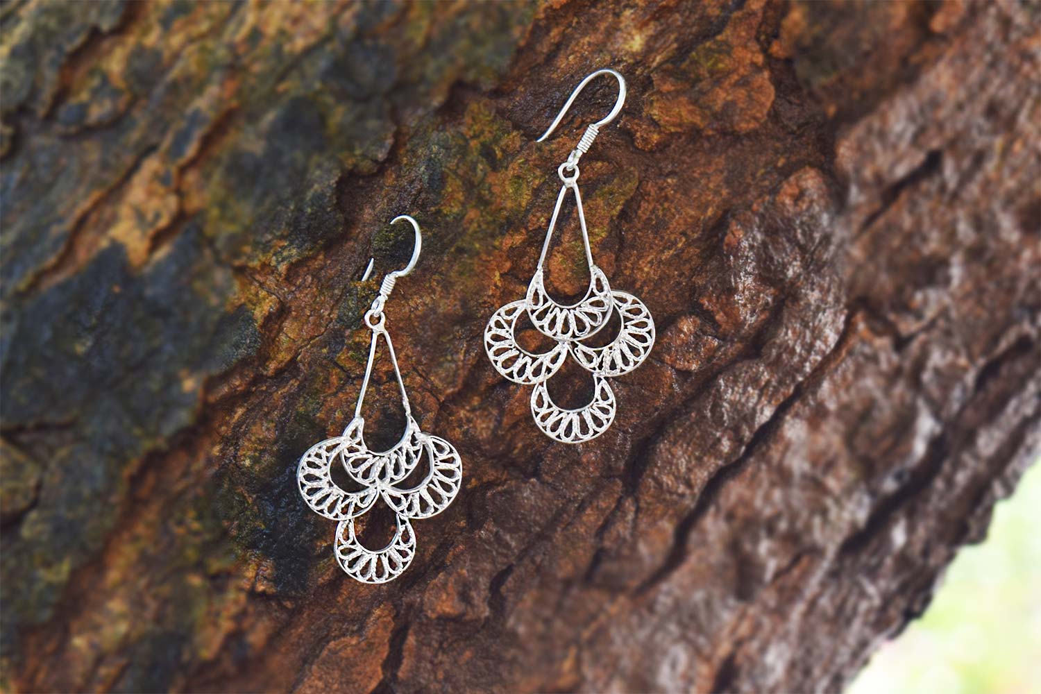 Trimoon Earrings