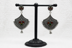 Navrang Heritage Silver Earrings