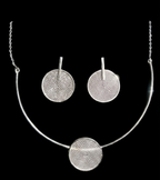 The "Cuttack Lace" Filigree Choker and Earring Set