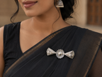 Regal Blossom Filigree Brooch