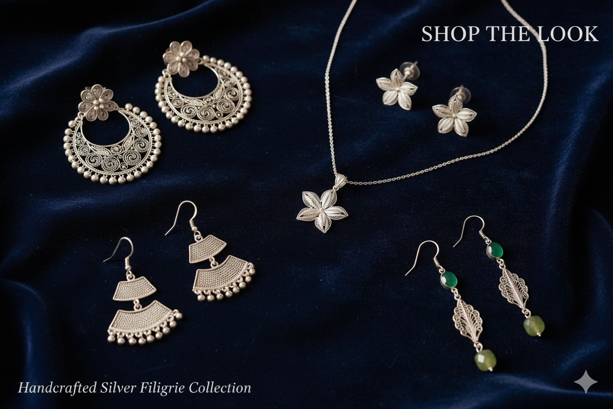 Shop the Look — TATTVA Silver Filigree