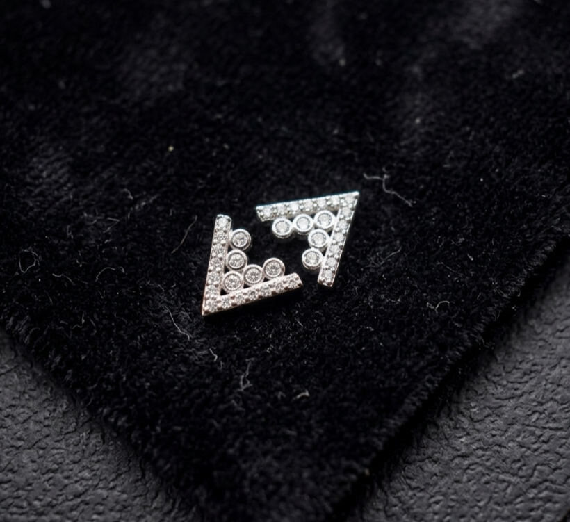 Geometric Constellation Stud Earrings